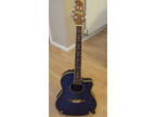 Tanglewood Odyssey TM0-7NC Blue electro-acoustic guitar