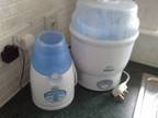 avent steraliser with bottle warmer really good condtion